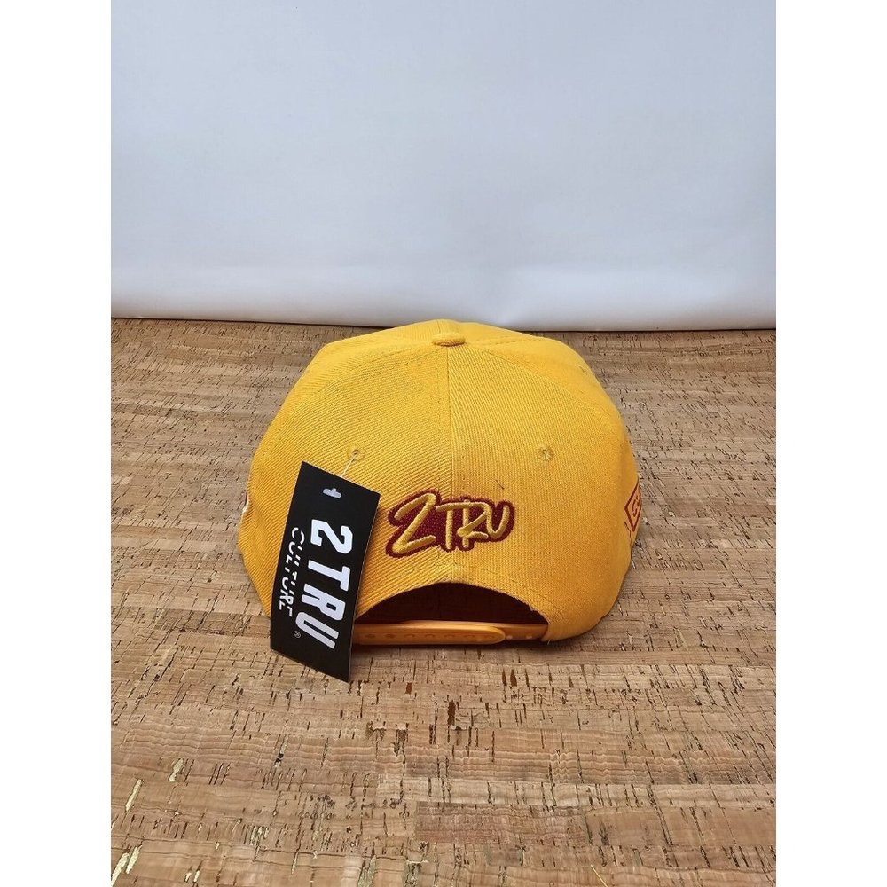 2TRU x Culture Snap Back Hat Legend Yellow Brand New w/ Tag - Picture 3 of 6